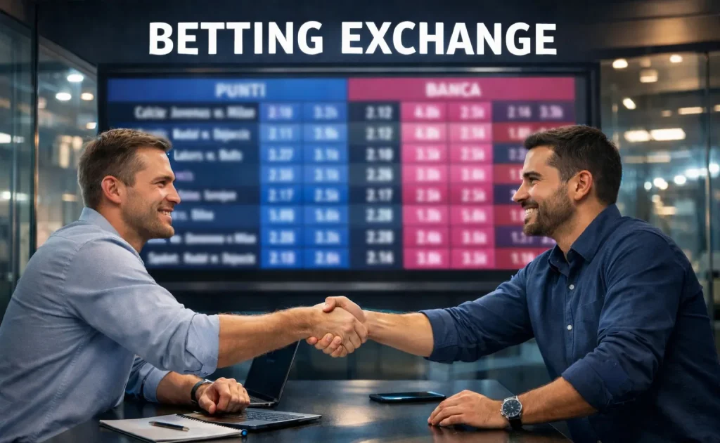 Betting exchange scambio scommesse
