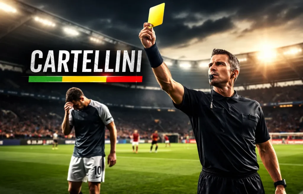 Scommesse cartellini ammonizioni calcio